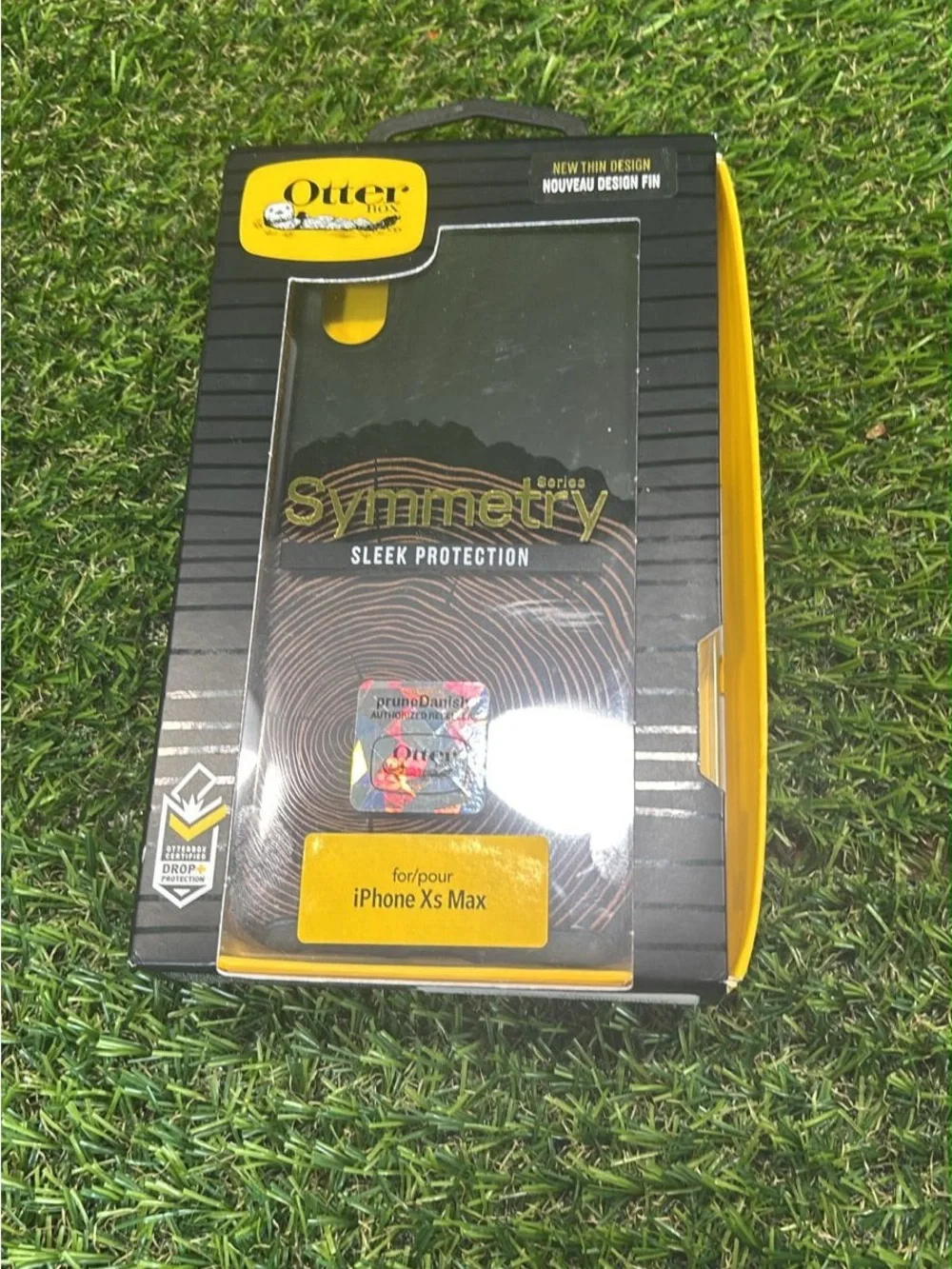OtterBox Symmetry Series Case for iPhone Xs Max Wood Grain Design
